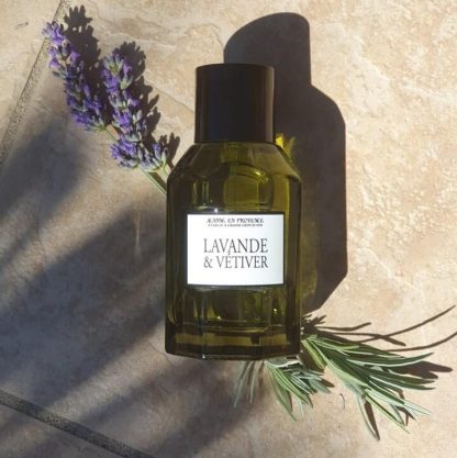 Parfum homme Lavande et Vétiver Jeanne en Provence