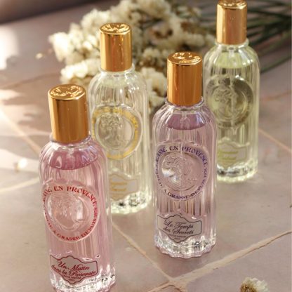 Gamme de nos eaux de parfums Femme Jeanne en Provence