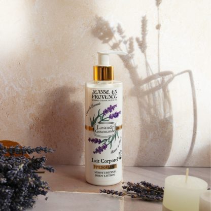 Lait corporel hydratant lavande Jeanne En provence 250 ml fabriqué en France