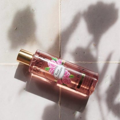 Douche huile nourrissante voile parfumé Rose Envoûtante Jeanne en Provence 250 ml fabriqué en France