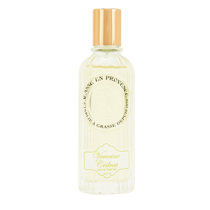 Eau de parfum Femme Jeanne en Provence Verveines & Cédrat 60 ml fabriqué en France