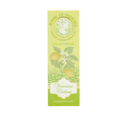 EAU DE PARFUM<br>VERVEINE/CÉDRAT