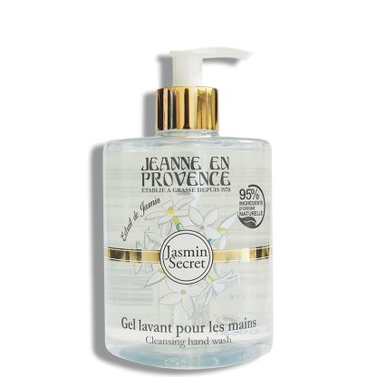 Gel lavant mains Jasmin Secret Jeanne en Provence 500 ml PNG