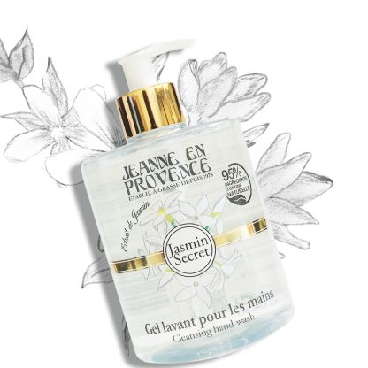 Gel lavant mains Jasmin Jeanne en Provence AQUARELLE