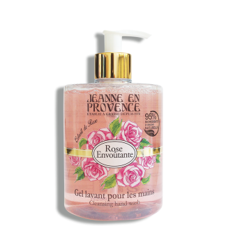 Gel lavant mains Rose Jeanne en Provence new PNG