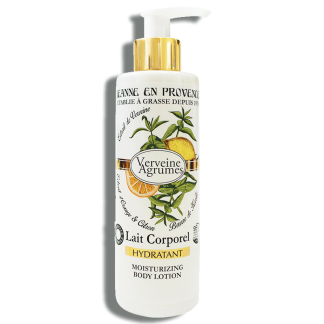 Lait hydratant corps Verveine Agrumes Jeanne en Provence