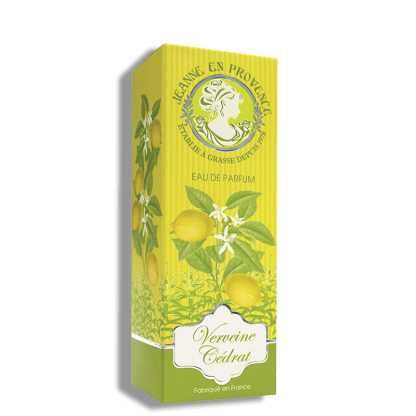 Parfum femme Verveine Cédrat Jeanne en Provence étui