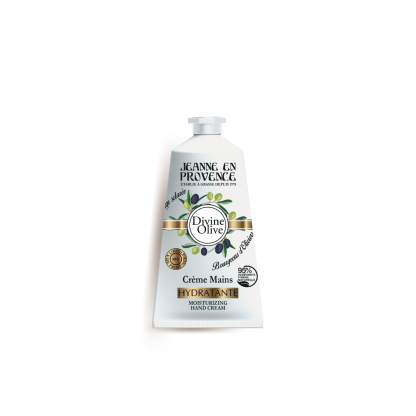 Crème hydratante mains Divine Olive Jeanne en Provence