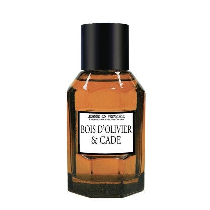 Eau de toilette Homme Bois d'olivier & Cade Jeanne en Provence 100 ml fabriqué en France