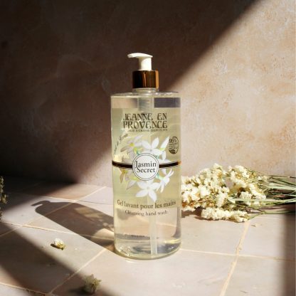 Gel lavant pour les mains 500 ml gamme Jasmin Secret Jeanne en Provence made in France