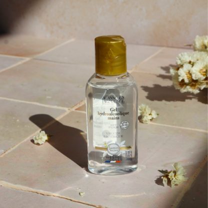 Gel hydroalcoolique mains de poche 50 ml gamme Jasmin Secret Jeanne en Provence made in France