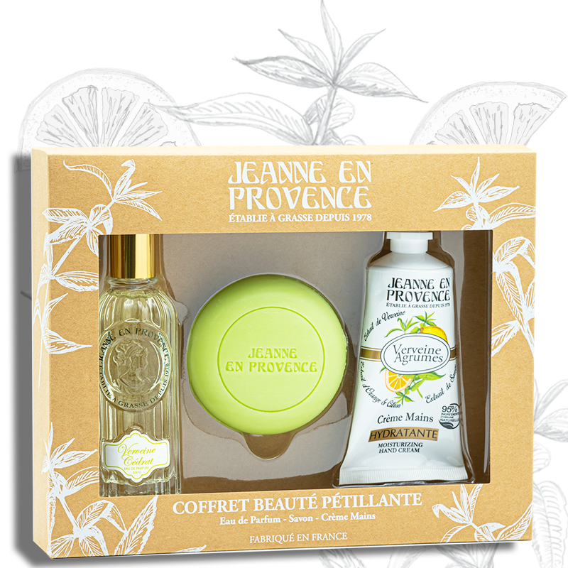 Coffret sachets parfumés un été en Provence 3X10 Gr