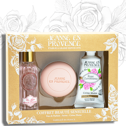 Coffret cadeau Beauté Sensuelle aquarelle
