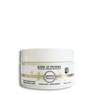 Visuel crème de fouettée corps Jasmin Secret Jeanne en Provence 150 g made in France png