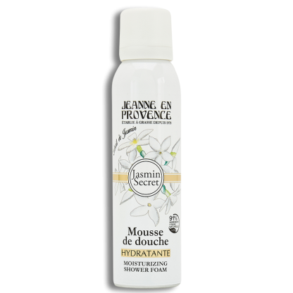 PNG mousse de douche hydratante Jasmin Secret Jeanne en Provence 150 ml made in France