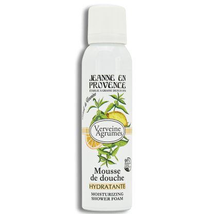 PNG mousse de douche hydratante verveine agrumes Jeanne en Provence 150 ml made in France