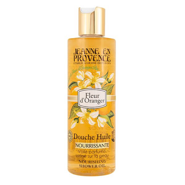 huile de douche fleur oranger